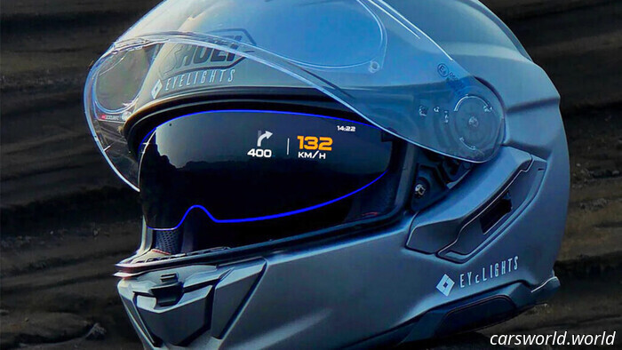Il casco AR di Shoei trasforma ogni motociclista in Iron Man | Carscoops